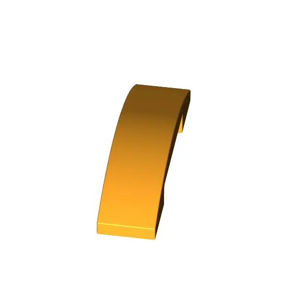 PLATE W. BOW 1X4X2/3