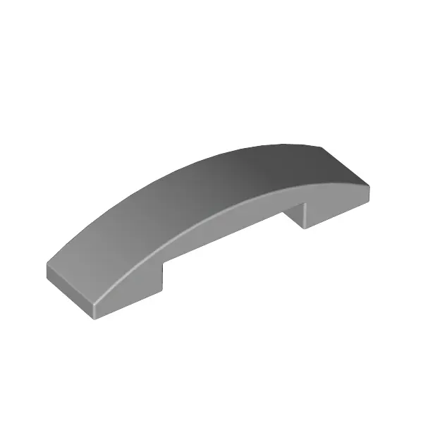PLATE W. BOW 1X4X2/3