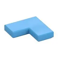 FLAT TILE CORNER 1X2X2