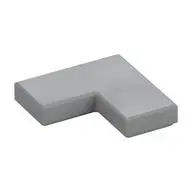 FLAT TILE CORNER 1X2X2