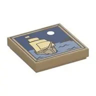 FLAT TILE 2X2 "NO. 197"