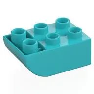 BRICK 2X3 W. INV. BOW