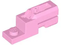 Bright Pink Projectile Launcher, 1 x 2 Mini Blaster / Tile Shooter