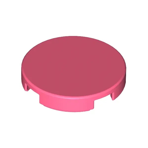 FLAT TILE 2X2, ROUND