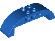 Blue Slope, Curved 8 x 2 x 2 Double