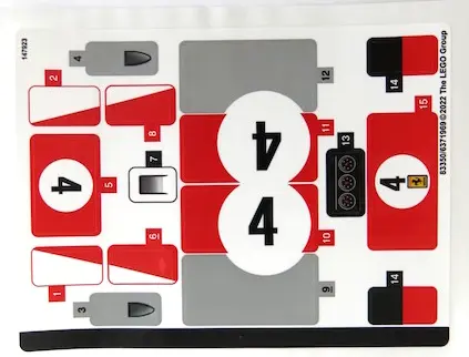 Sticker Sheet for Set 76906 - (83350/6371969)