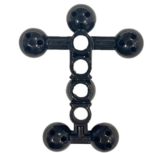 Black Hero Factory Torso, Extra Small with 5 Ball Joint
