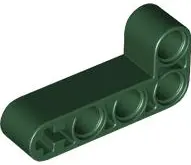 Green Technic, Liftarm, Modified Bent Thick L-Shape 2 x 4