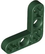 Green Technic, Liftarm, Modified Bent Thin L-Shape 3 x 3