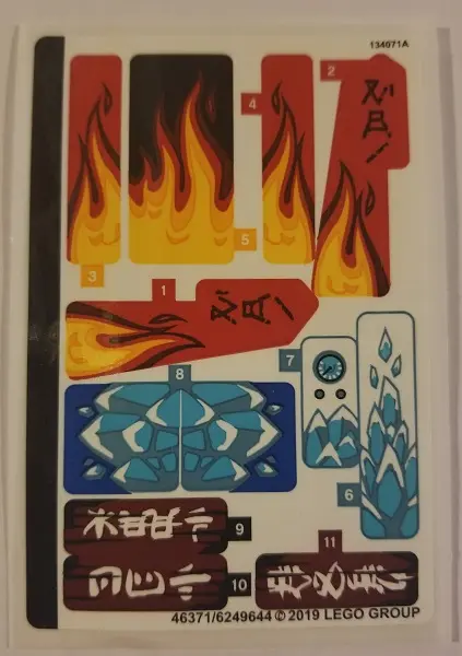 Sticker Sheet for Set 70667 - (46371/6249644)