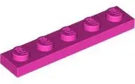 Pink Plate 1 x 5