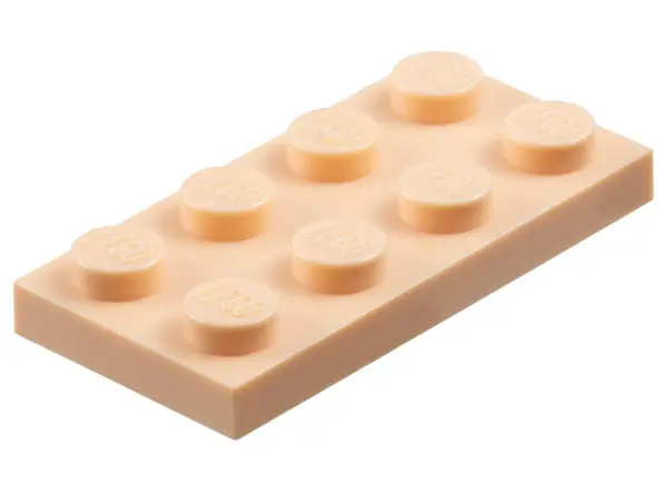 Nougat Plate 2 x 4