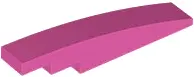Pink Slope, Curved 6 x 1