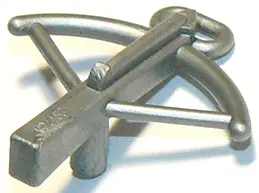 Flat Silver Minifigure, Weapon Crossbow
