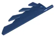 Dark Blue Wing 9L with Stylized Feathers