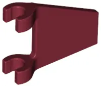 Dark Red Flag 2 x 2 Trapezoid