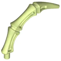 Yellowish Green Appendage Bony Small with Bar End (Leg / Rib / Tail)