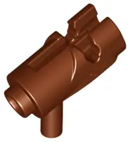 Reddish Brown Minifigure, Weapon Gun, Mini Blaster / Shooter