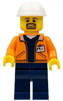 Miner - Equipment Operator with Beard