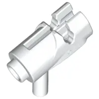 White Minifigure, Weapon Gun, Mini Blaster / Shooter