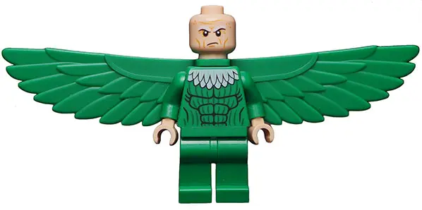 Vulture, Green Costume and Falcon Wings