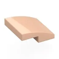 PLATE W. BOW  2X2X2/3