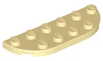 1/2 CIRCLE PLATE 2X6