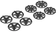 Pearl Dark Gray Wheel Cover 5 Spoke and 9 Spoke for Wheel 72206pb01, 8 in Bag - 4 of Each (Multipack