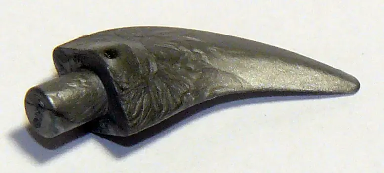 Flat Silver Barb / Claw / Horn / Tooth - Medium