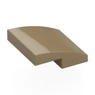 PLATE W. BOW  2X2X2/3