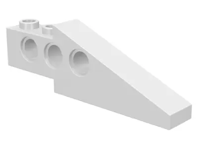 White Technic Slope 6 x 1 x 1 2/3