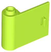 Lime Door 1 x 3 x 2 Left - Open Between Top and Bottom Hinge