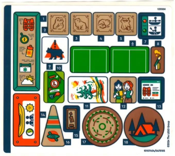 Sticker Sheet for Set 42626 - (10107404/6478185)