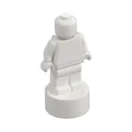 White Minifigure, Utensil Statuette / Trophy