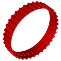 Red Tread with 36 Treads Large, Non-Technic