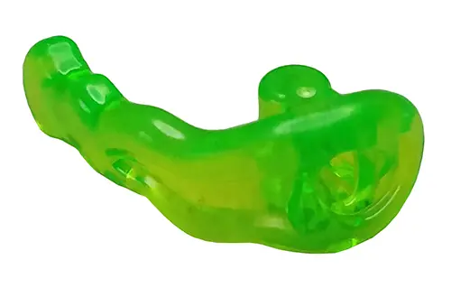 Trans-Bright Green Wave Rounded Energy with Bar Handle (Power Blast)