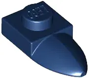 Blue Plate, Modified 1 x 1 with Tooth Horizontal