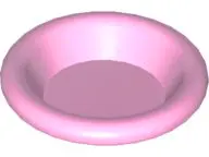 Bright Pink Minifigure, Utensil Dish 3 x 3