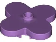 Medium Lavender Plant Flower 4 x 4 Rounded Petals