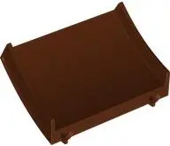 Reddish Brown Sports Stuntz Loop Ramp Section