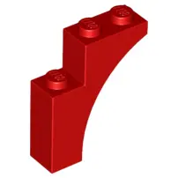 Red Arch 1 x 3 x 3