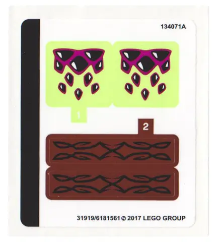 Sticker Sheet for Set 41183 - (31919/6181561)
