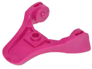 Magenta Dragon Head (Elves) Jaw Lower