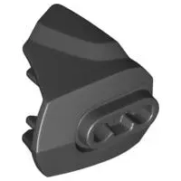 Black Hero Factory Armor with Ball Joint Socket - Size 3