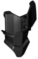 Black Large Figure Torso Armor with 2 Chest Holes