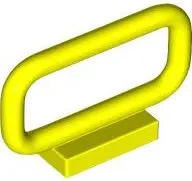 Neon Yellow Bar 1 x 4 x 2