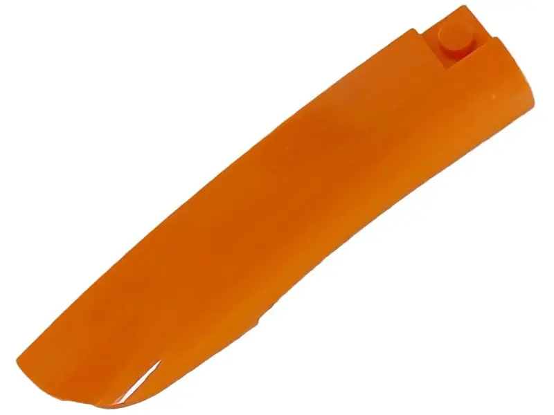 Orange Wedge 10 x 2 x 2 Left
