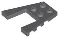 Dark Bluish Gray Wedge, Plate 4 x 4