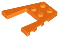 Orange Wedge, Plate 4 x 4