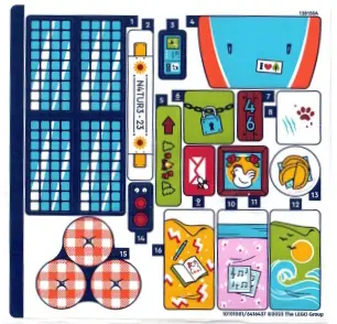 Sticker Sheet for Set 41735 - (10101081/6416437)